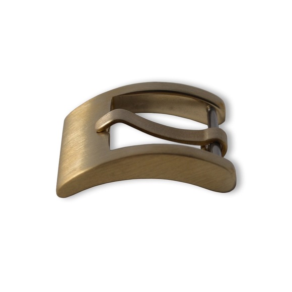 18mm watch strap buckle in 100% Bronze will patina with time - Picture 2 of 4
